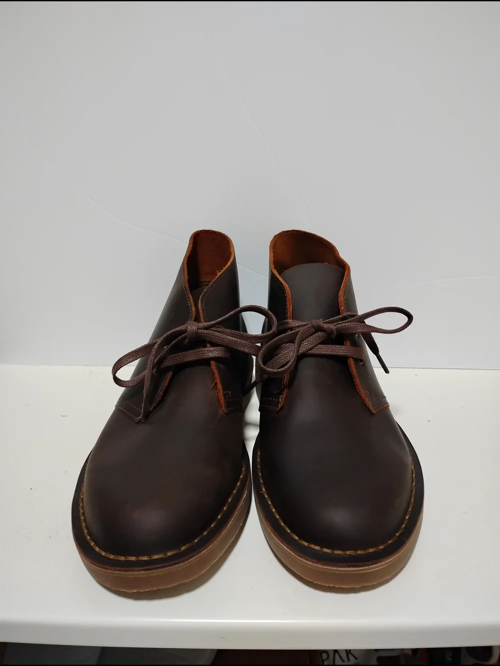 Clarks Brown Leather Men’s Chukka Boots